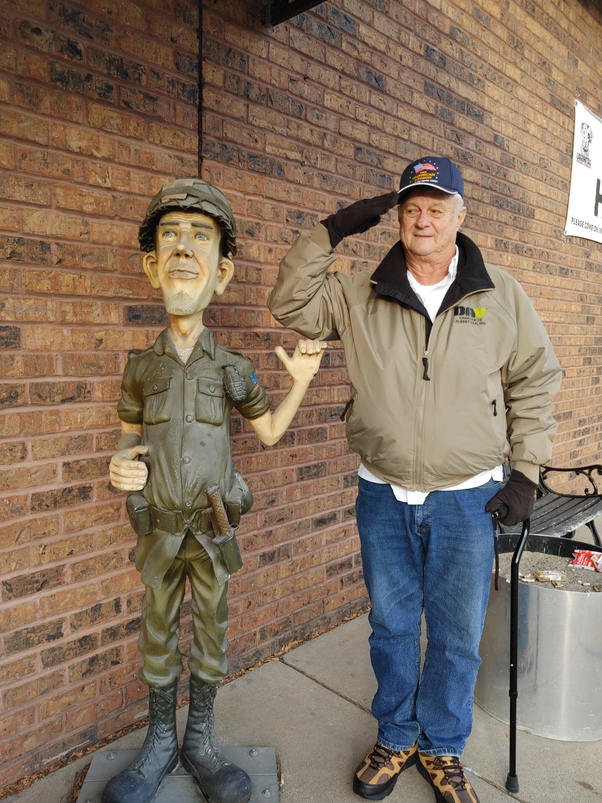 Photo honoring David Bruce Fredrickson