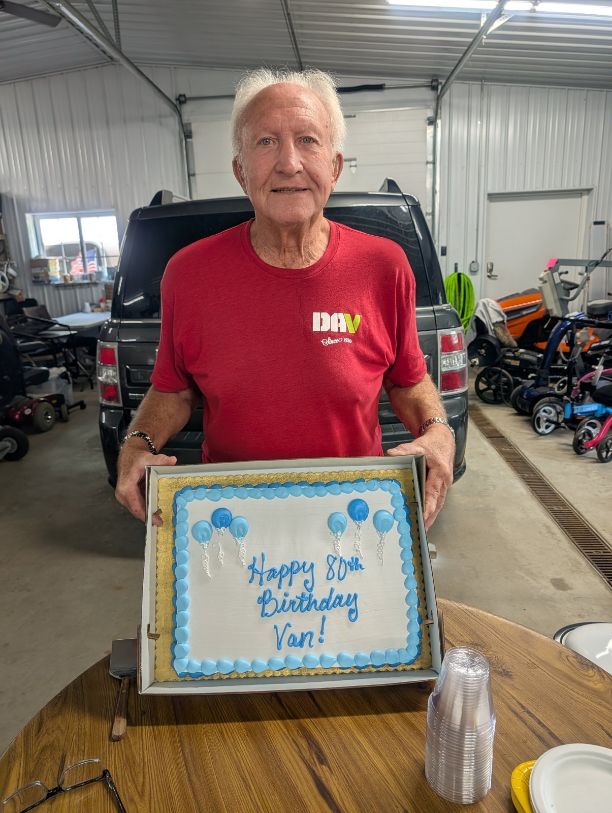 Photo honoring Van Daryl Karg