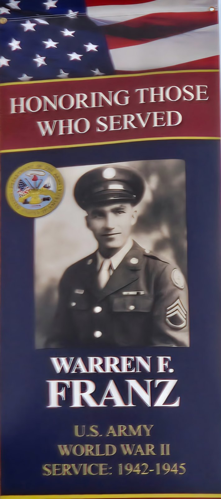 Portrait of Warren Franz