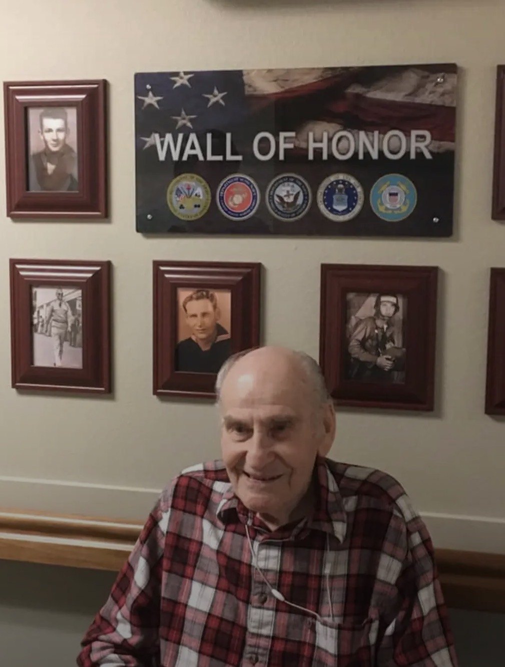 Photo honoring Leroy Kraklau